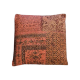 Patch pillow orange 100